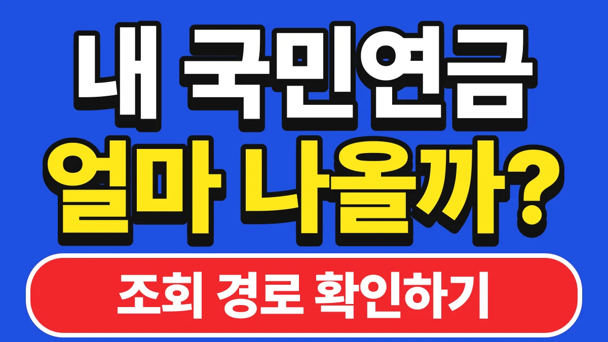 루이 국민연금 예상 수령액, 지금 바로 조회하세요: 놓치기 쉬운 확인 항목